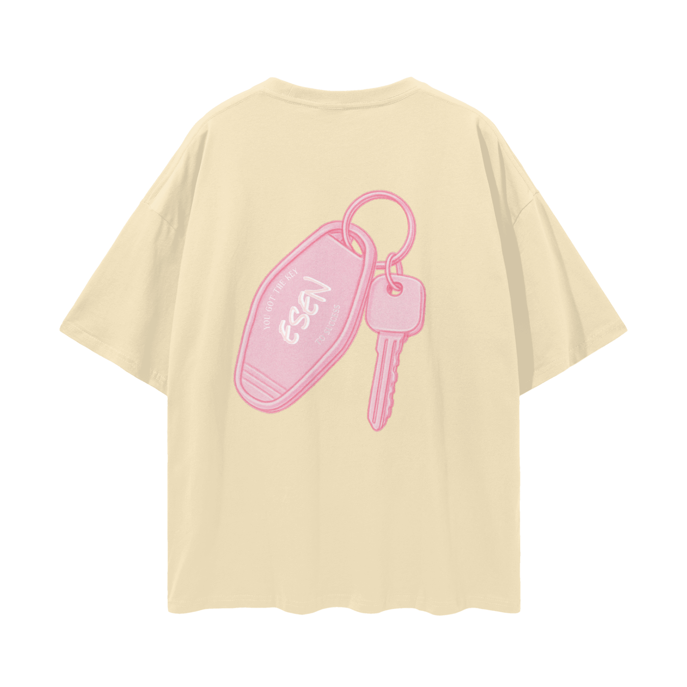ESEN - Key of Success Drop Shoulder T-Shirt
