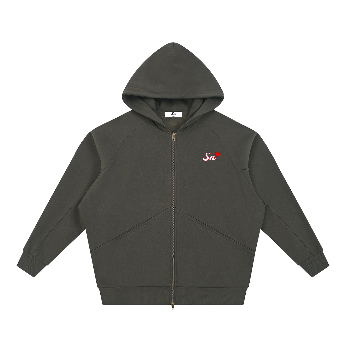 ESEN - WANNA BE MY VALENTINES ZIP-THROUGH HOODIE