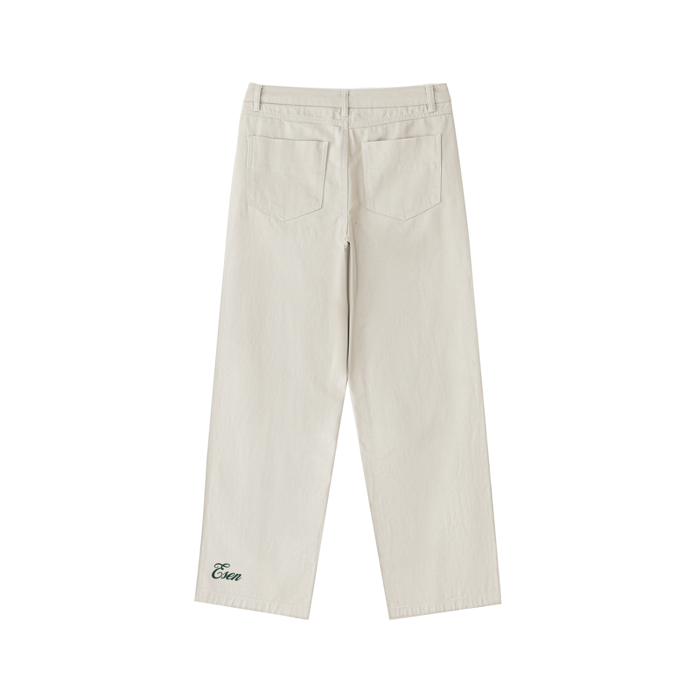 ESEN - Heavyweight Cotton Straight Pants