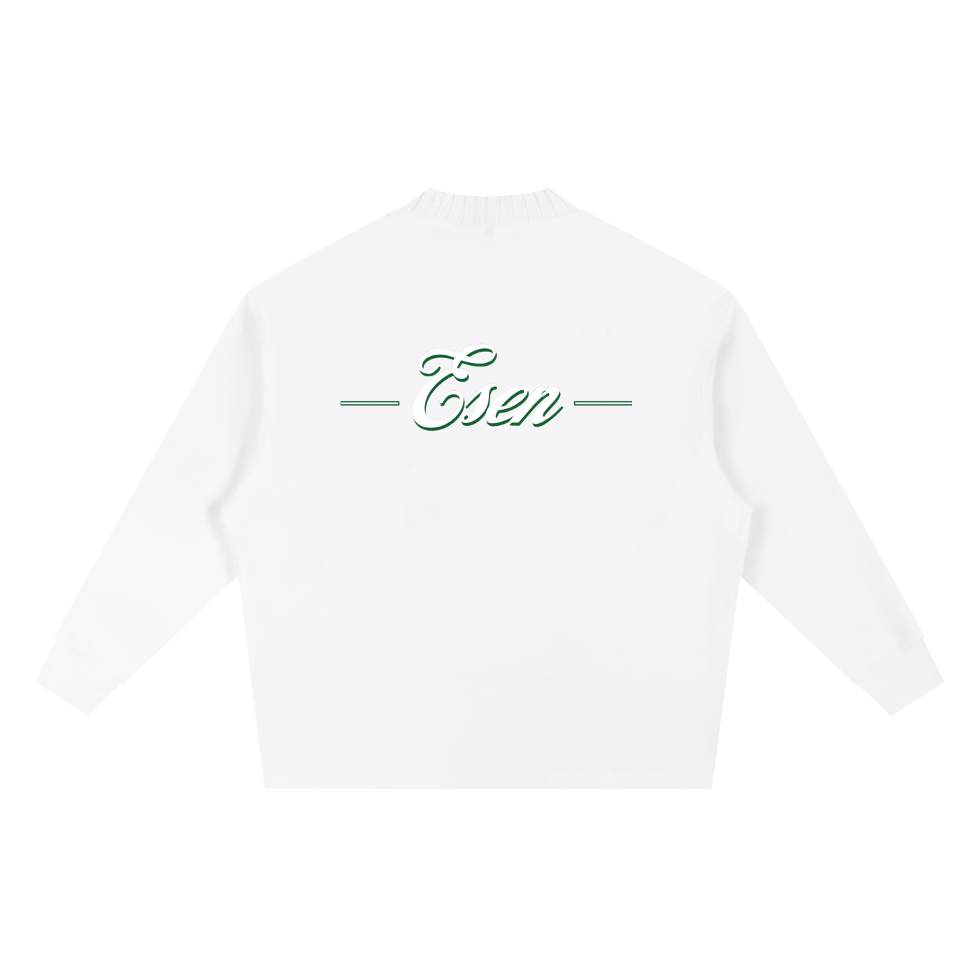 ESEN - Round Neck Oversize Sweatshirt