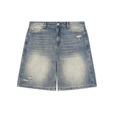 ESEN - Baggy Denim Shorts